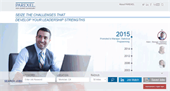 Desktop Screenshot of jobs.parexel.com