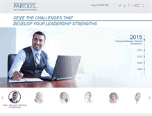 Tablet Screenshot of jobs.parexel.com